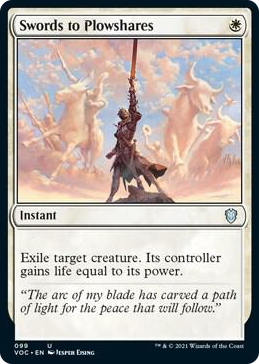 0099 Swords to Plowshares U Commander: Innistrad: Crimson Vow