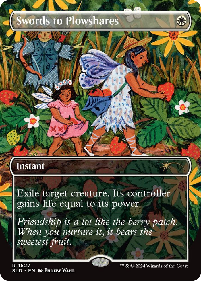 Swords to Plowshares (1627) #1627 R - Secret Lair Drop Series Pokemon card