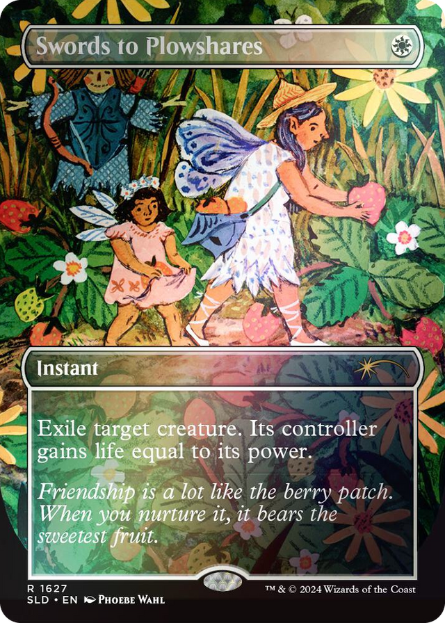 1627 Swords to Plowshares (1627) (Rainbow Foil) R Secret Lair Drop Series