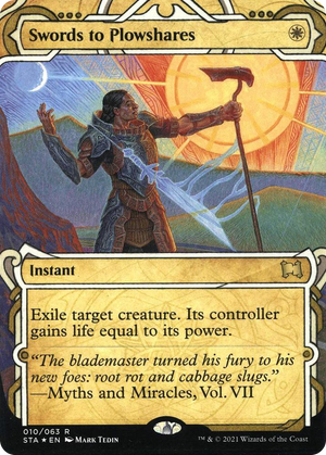 0010 Swords to Plowshares (Foil Etched) R Strixhaven: Mystical Archive