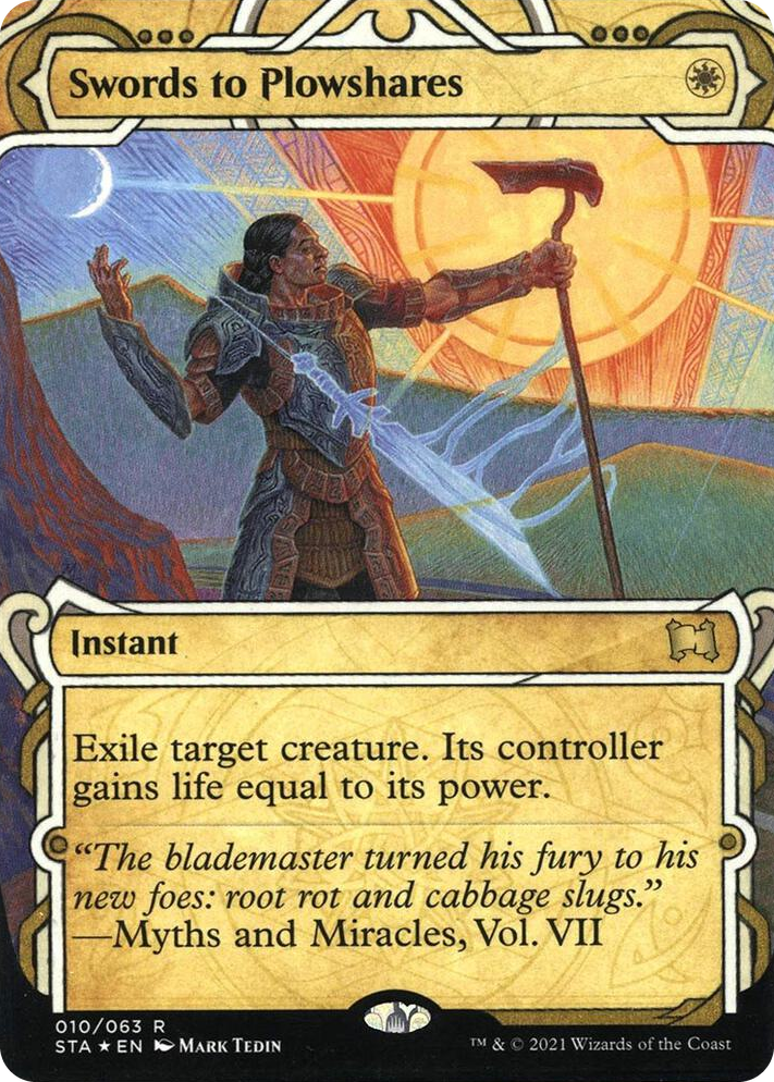 0010 Swords to Plowshares (Foil Etched) R Strixhaven: Mystical Archive
