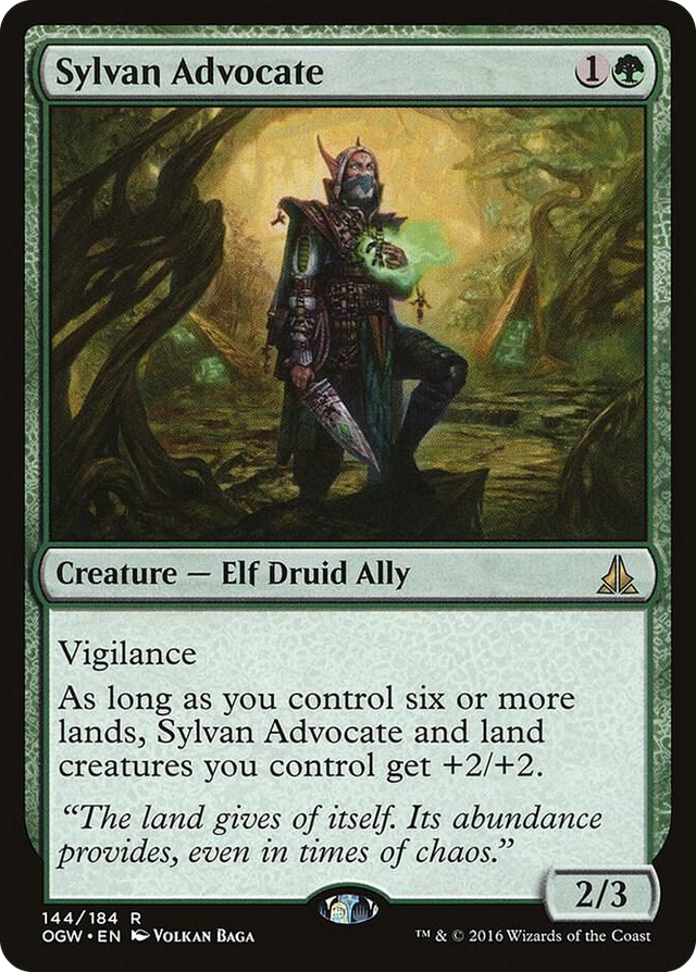 0144 Sylvan Advocate R Oath of the Gatewatch