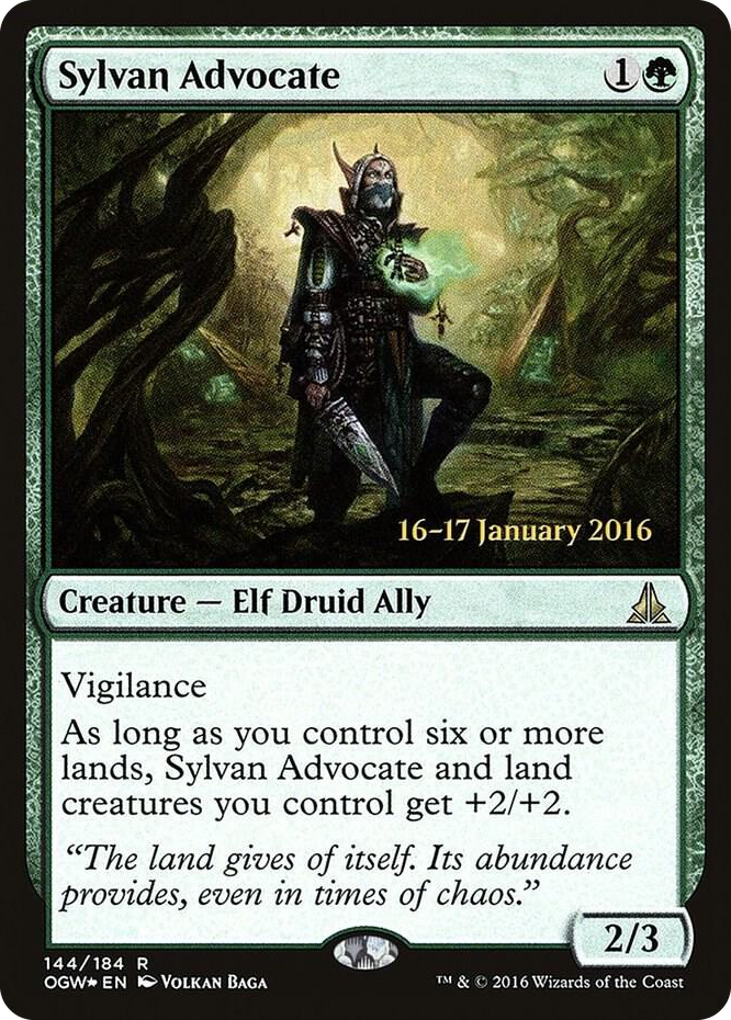 Sylvan Advocate #144 R - Prerelease Cards Pokemon card
