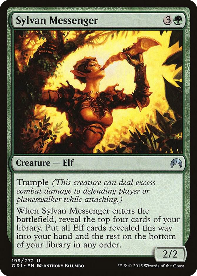0199 Sylvan Messenger U Magic Origins