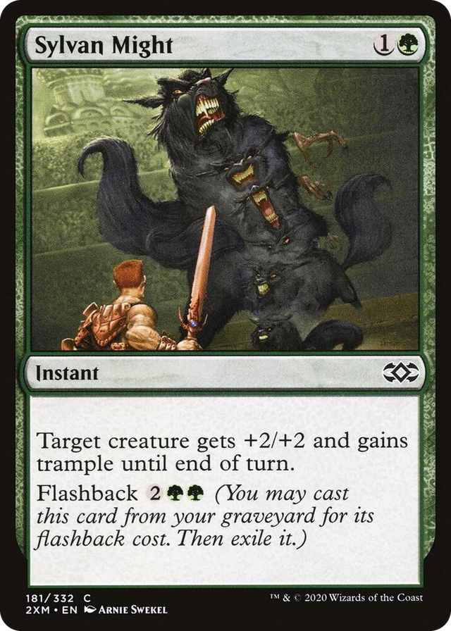 0181 Sylvan Might C Double Masters