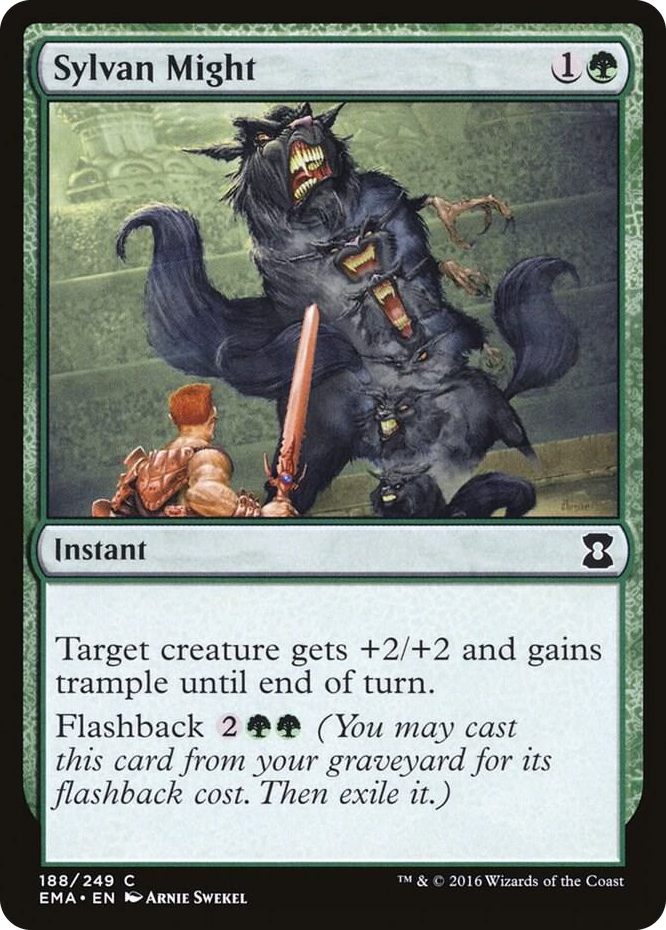 Sylvan Might #188 C - Eternal Masters Pokemon card