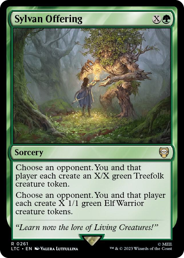0261 Sylvan Offering R Commander: The Lord of the Rings: Tales of Middle-earth