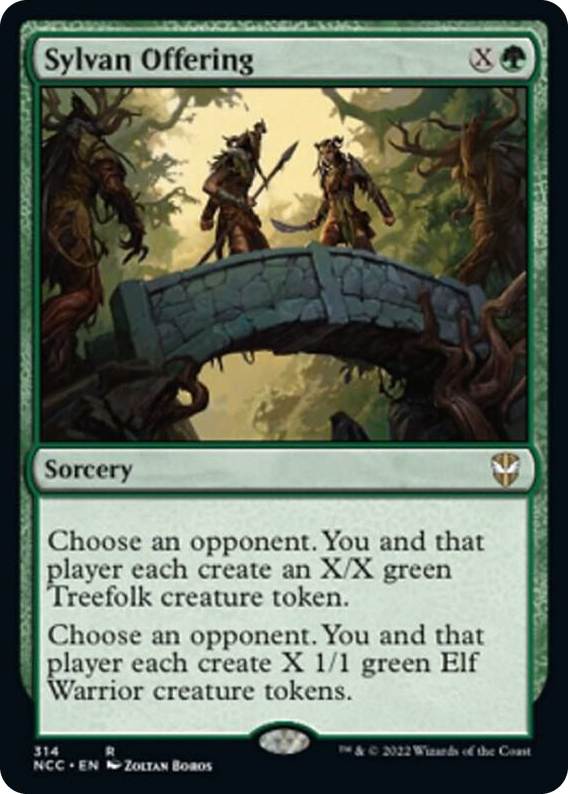 0314 Sylvan Offering R Commander: Streets of New Capenna