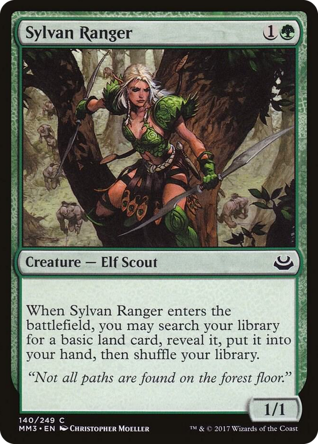0140 Sylvan Ranger C Modern Masters 2017