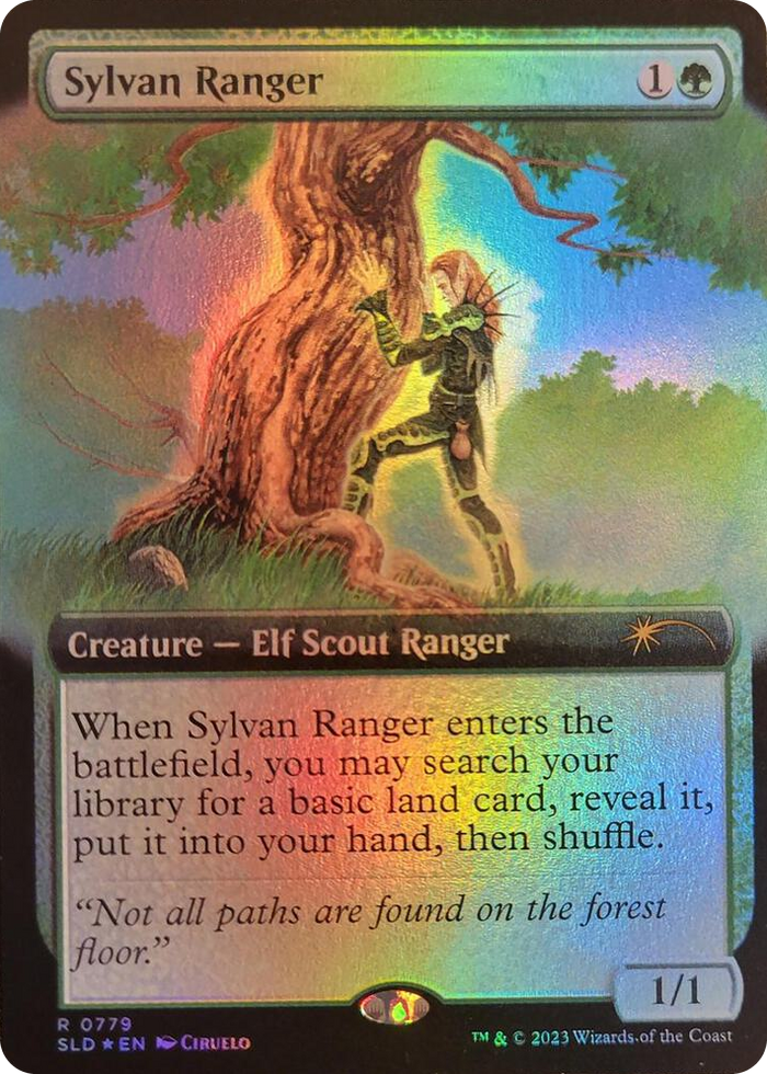 Sylvan Ranger (Extended Art) #779 R - Secret Lair Drop Series Pokemon card