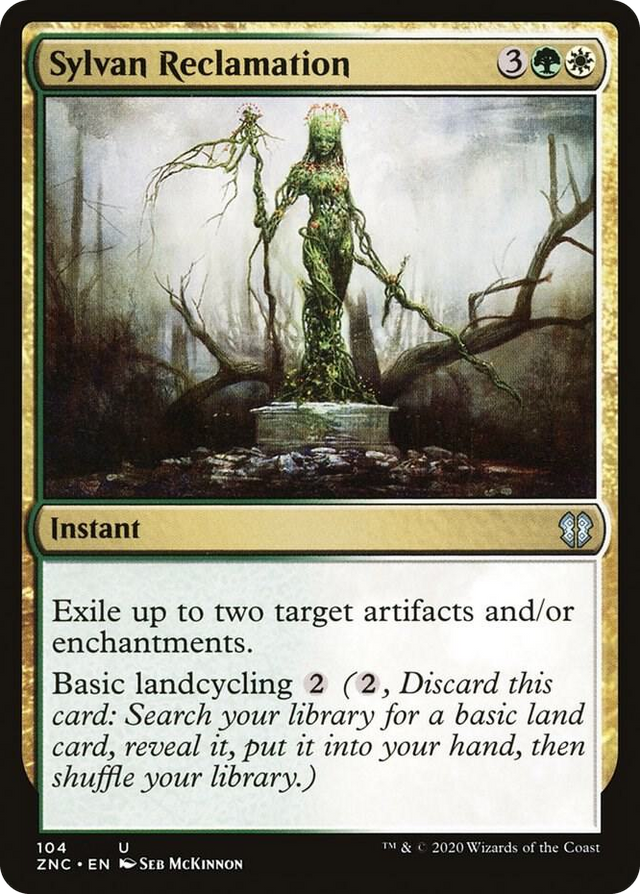 0104 Sylvan Reclamation U Commander: Zendikar Rising