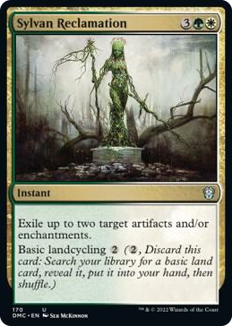 0170 Sylvan Reclamation U Commander: Dominaria United
