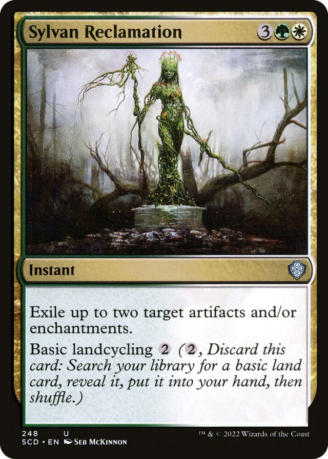 0248 Sylvan Reclamation U Starter Commander Decks
