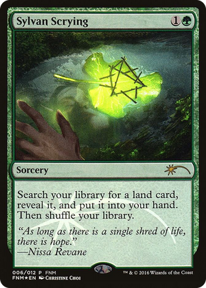 0006 Sylvan Scrying P FNM Promos