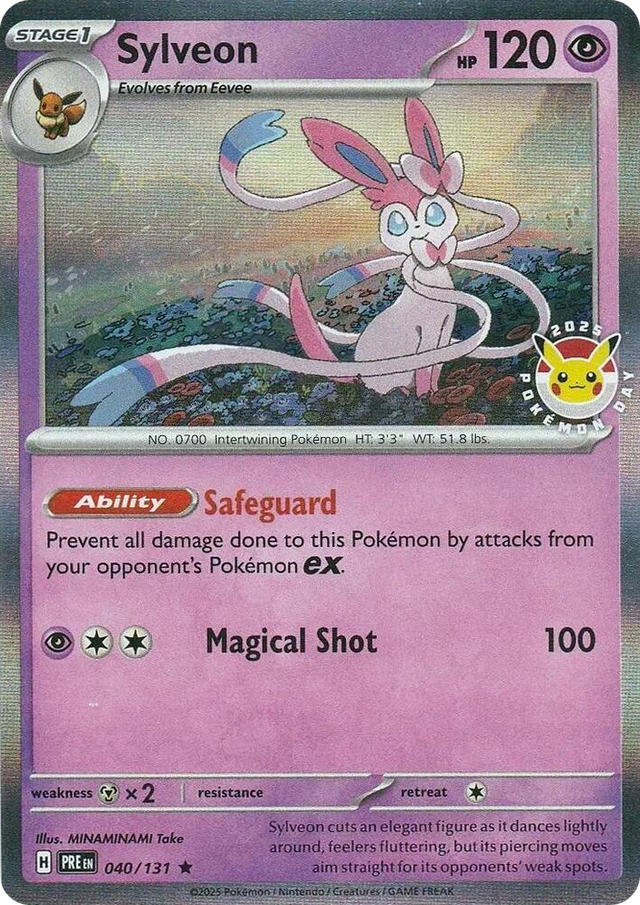 0040 Sylveon - 040/131 (Pokemon Day) Rare Miscellaneous Cards & Products