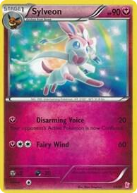 0015 Sylveon (#15 - Non-Holo) Common XY Trainer Kit: Sylveon & Noivern