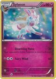 0030 Sylveon (#30 - Holo) Common XY Trainer Kit: Sylveon & Noivern
