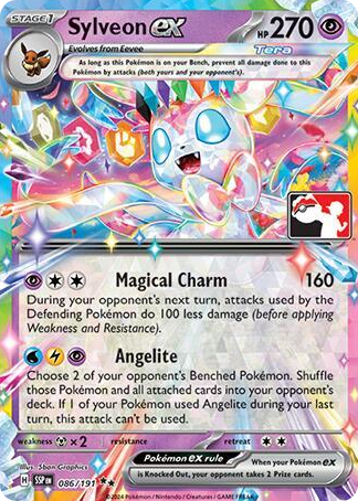 0086 Sylveon ex Double Rare Prize Pack Series Cards