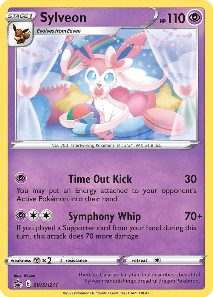 0211 Sylveon - SWSH211 Promo Sword & Shield Promo Cards