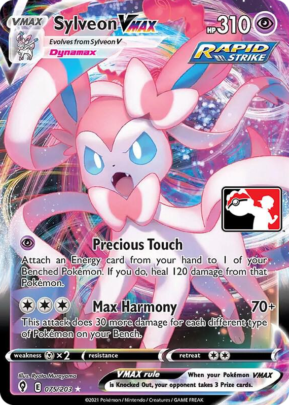 0075 Sylveon VMAX Ultra Rare Prize Pack Series Cards