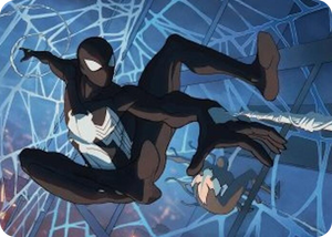 0040 Symbiote Spider-Man Art Card S Art Series: Marvel's Spider-Man