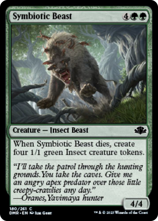 0180 Symbiotic Beast C Dominaria Remastered