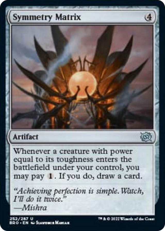 0252 Symmetry Matrix U The Brothers' War