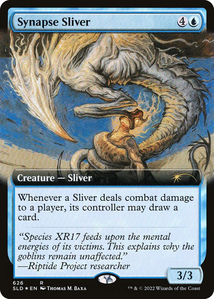 Synapse Sliver (Extended Art) #626 R - Secret Lair Drop Series Pokemon card
