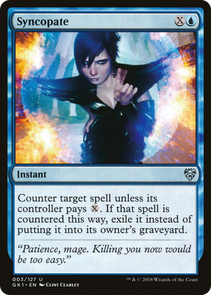 0003 Syncopate U Guilds of Ravnica: Guild Kits