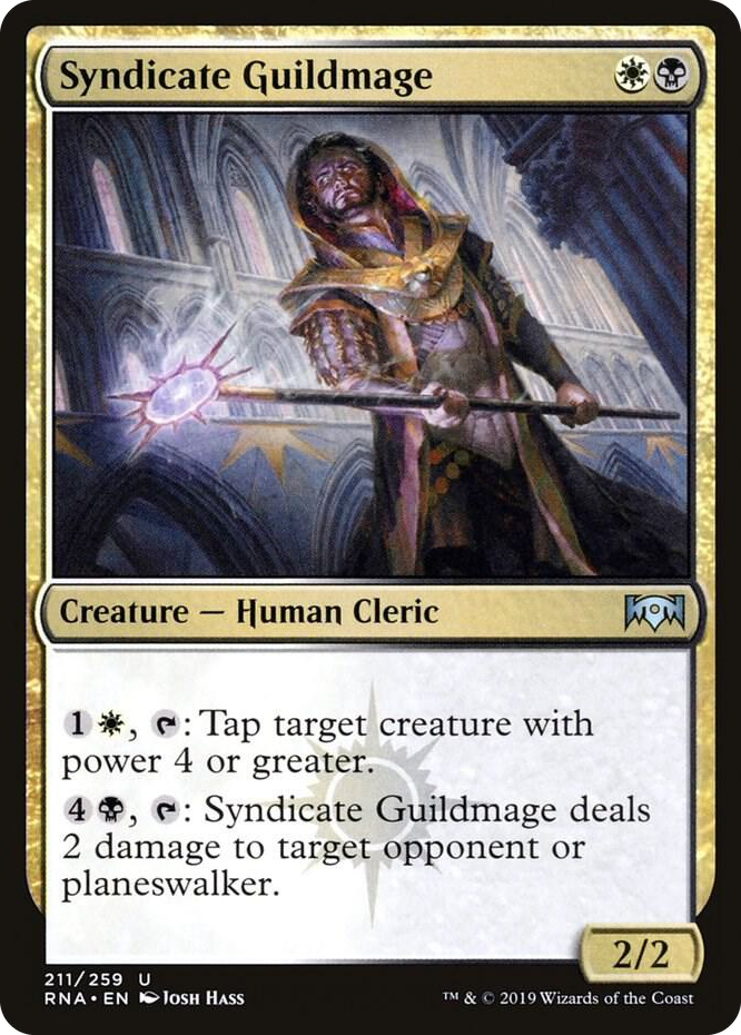 0211 Syndicate Guildmage U Ravnica Allegiance