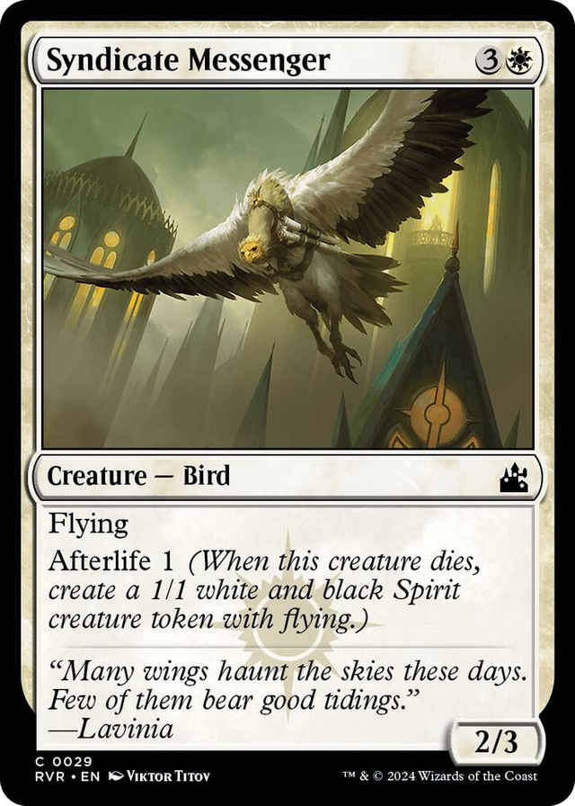 0029 Syndicate Messenger C Ravnica Remastered