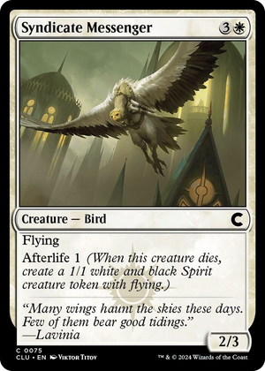 0075 Syndicate Messenger C Ravnica: Clue Edition