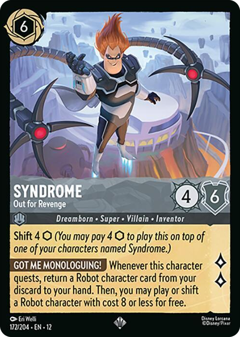 0172 Syndrome - Out for Revenge Super Rare Wilds Unknown
