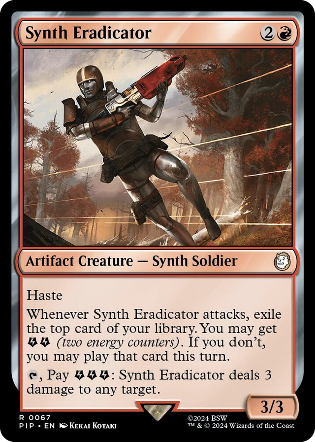 0067 Synth Eradicator R Universes Beyond: Fallout