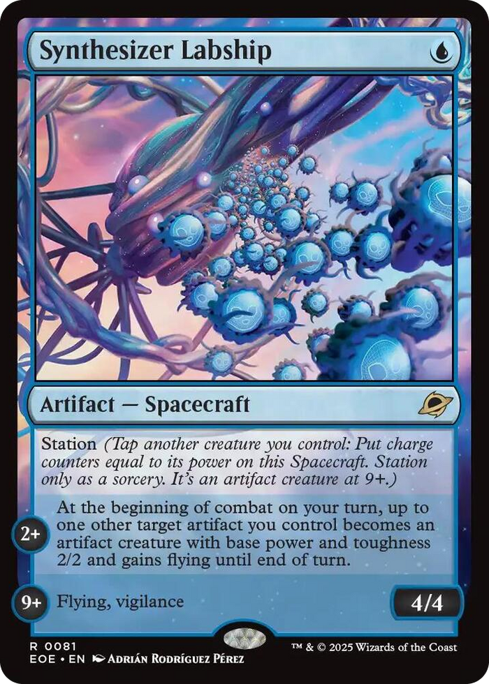 Synthesizer Labship #81 R - Edge of Eternities Pokemon card