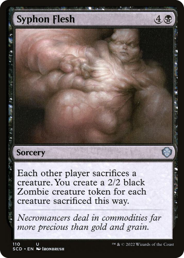 0110 Syphon Flesh U Starter Commander Decks