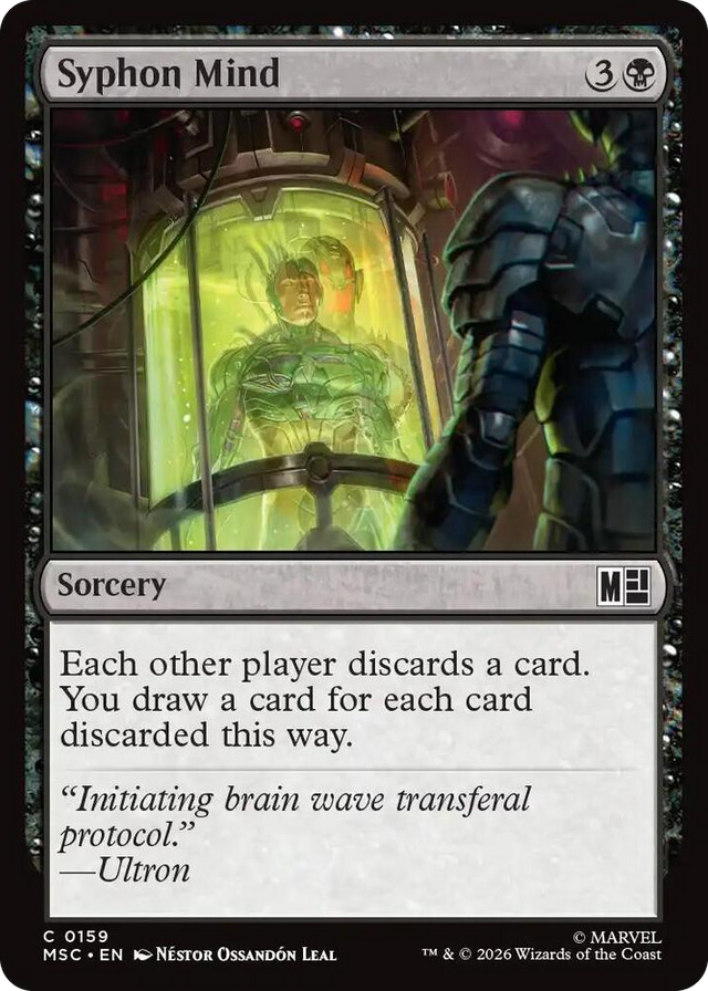 0159 Syphon Mind C Commander: Marvel Super Heroes