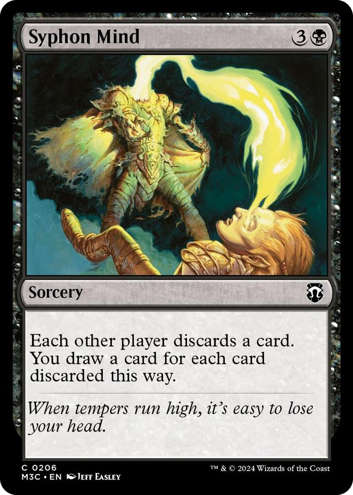 0206 Syphon Mind C Commander: Modern Horizons 3