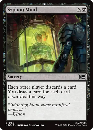 0159 Syphon Mind (Surge Foil) C Commander: Marvel Super Heroes