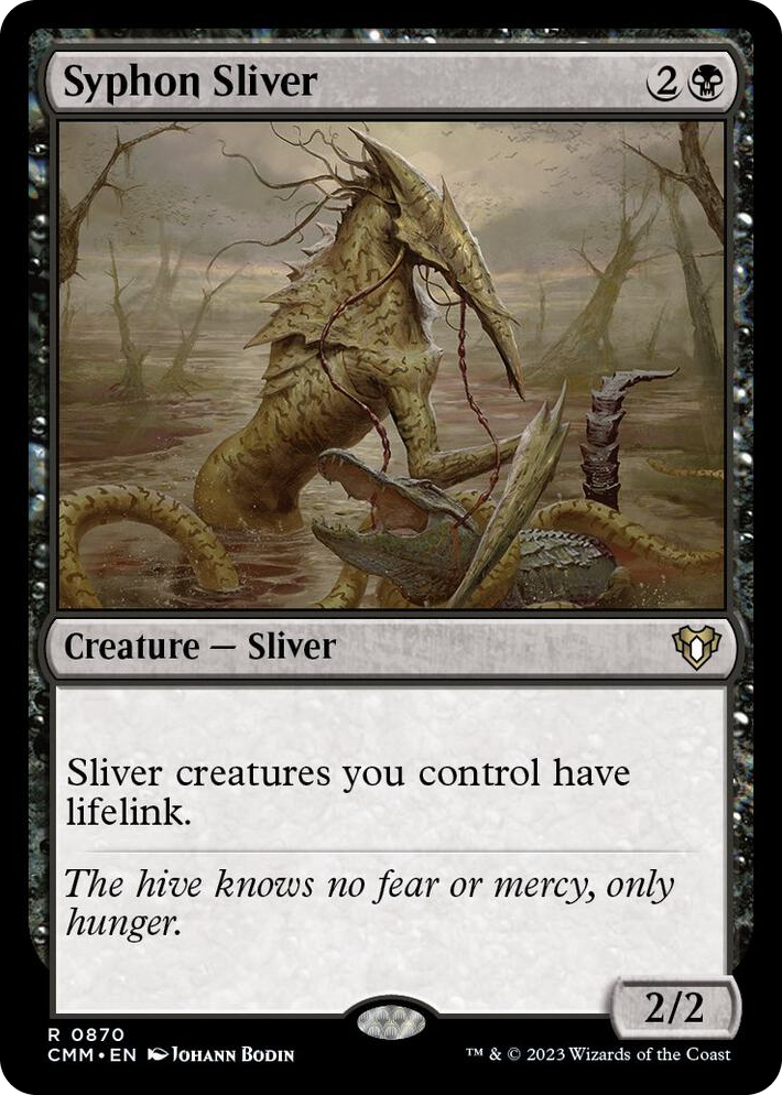 0870 Syphon Sliver R Commander Masters