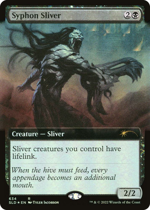 0634 Syphon Sliver (Extended Art) R Secret Lair Drop Series