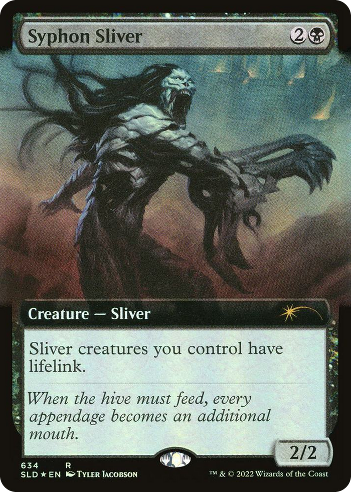 Syphon Sliver (Extended Art) #634 R - Secret Lair Drop Series Pokemon card