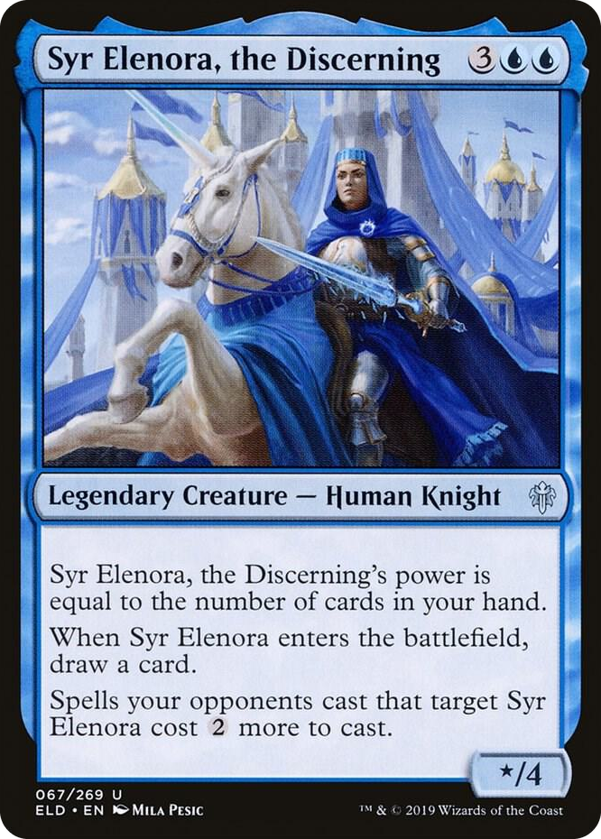 0067 Syr Elenora, the Discerning U Throne of Eldraine