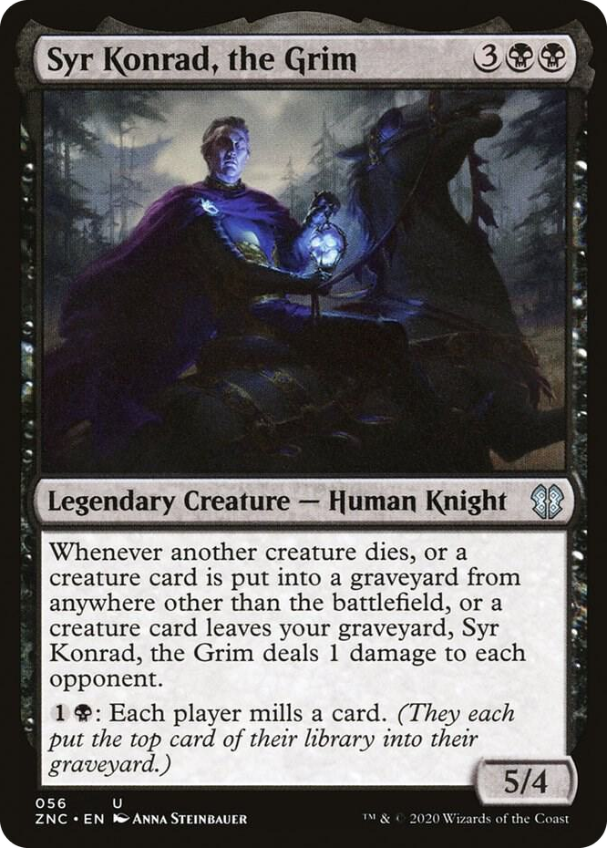 0056 Syr Konrad, the Grim U Commander: Zendikar Rising