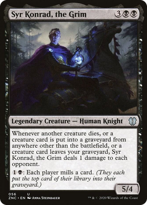 0056 Syr Konrad, the Grim U Commander: Zendikar Rising