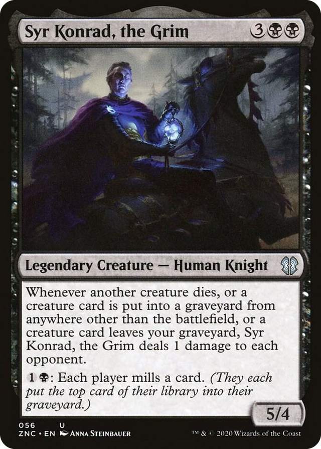 0056 Syr Konrad, the Grim U Commander: Zendikar Rising