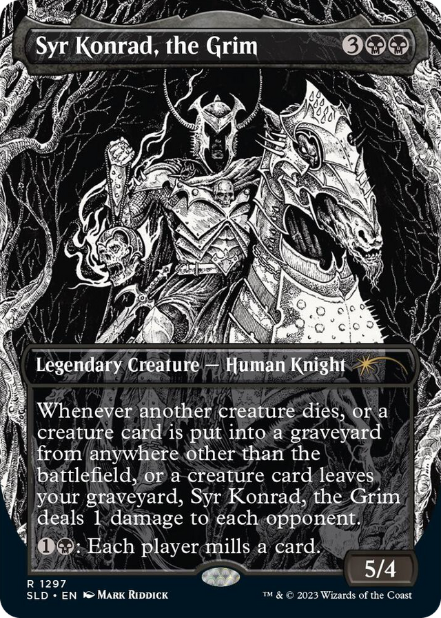 1297 Syr Konrad, the Grim R Secret Lair Drop Series