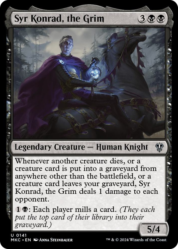 0141 Syr Konrad, the Grim U Commander: Murders at Karlov Manor