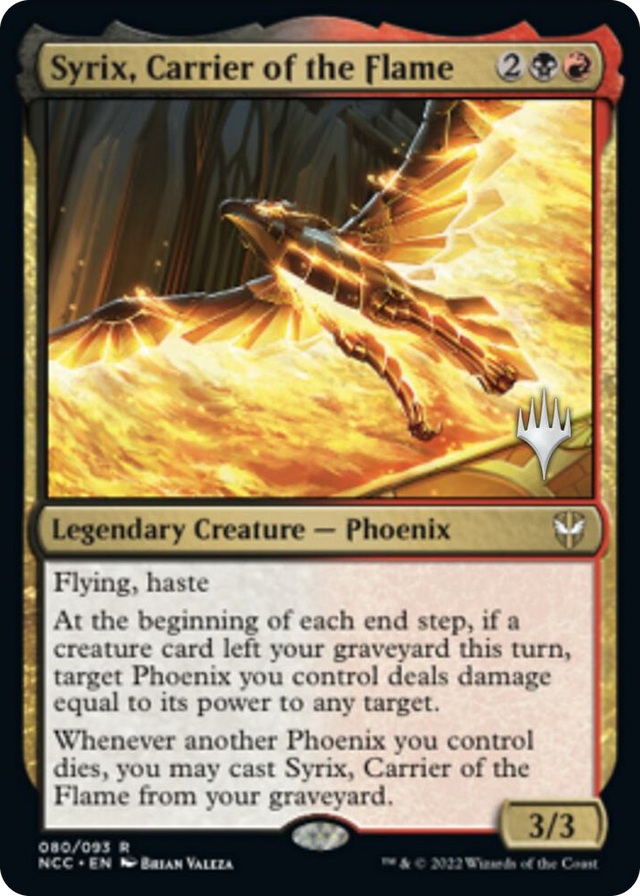 0080 Syrix, Carrier of the Flame R Promo Pack: Streets of New Capenna