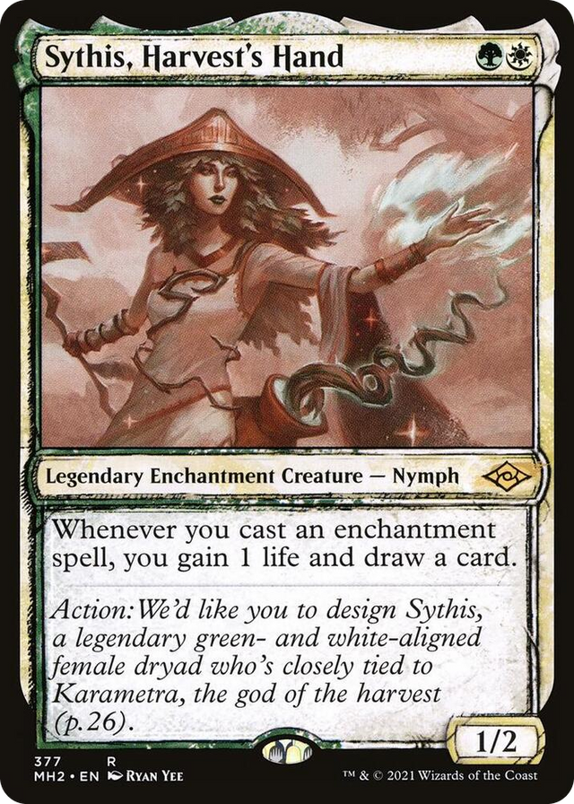 0377 Sythis, Harvest's Hand (Showcase) R Modern Horizons 2